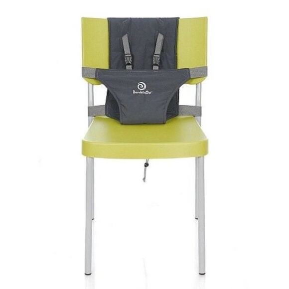 BambinOz PortaChair Gray Portable Packable Travel Highchair Infant Baby Child - Picture 3 of 9